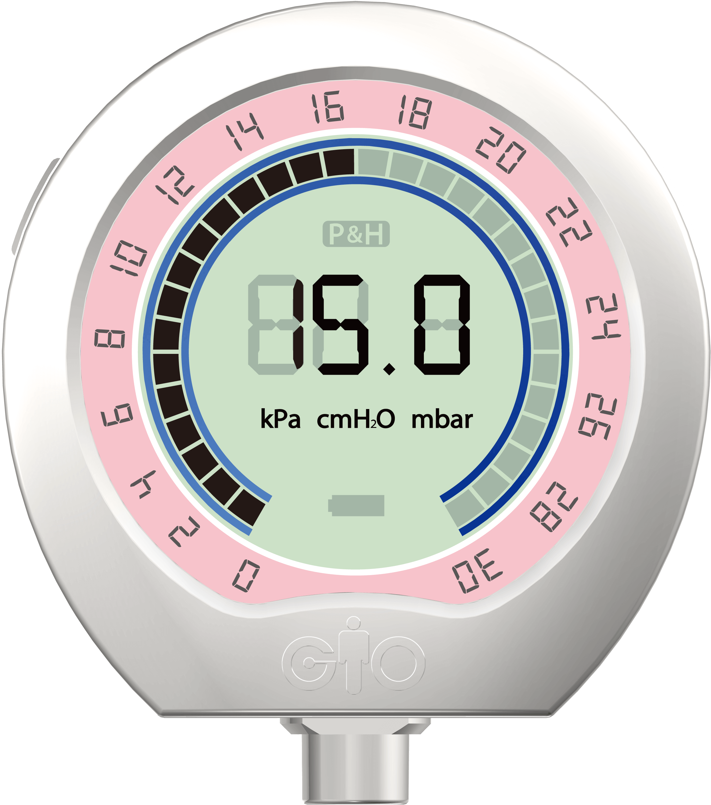 GiO Digital Pressure Gauge